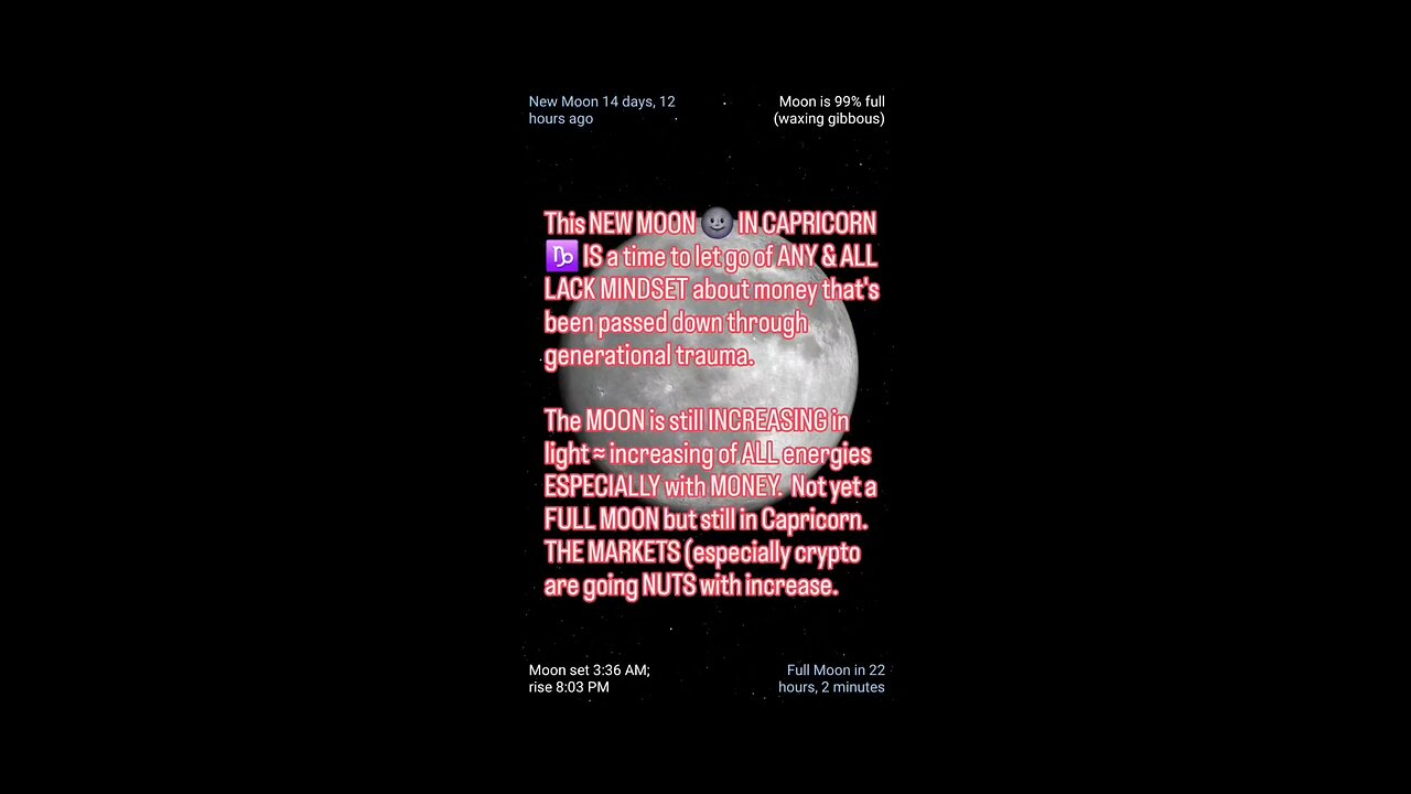 🌕✨️🚀 CRYPTO MARKET FULL MOON MADNESS 🚀✨️🌕