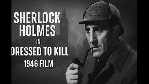 🎬 Sherlock Holmes in Dressed to Kill (1946 Film) Starring Basil Rathbone & Nigel Bruce