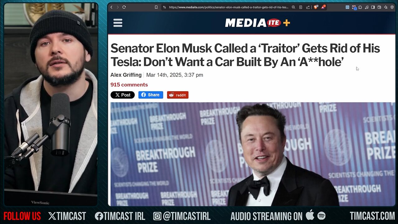 Leftists ARRESTED For String Of ARSONS At Tesla Dealerships, Democrats DITCH Cars For INSANE Reasons