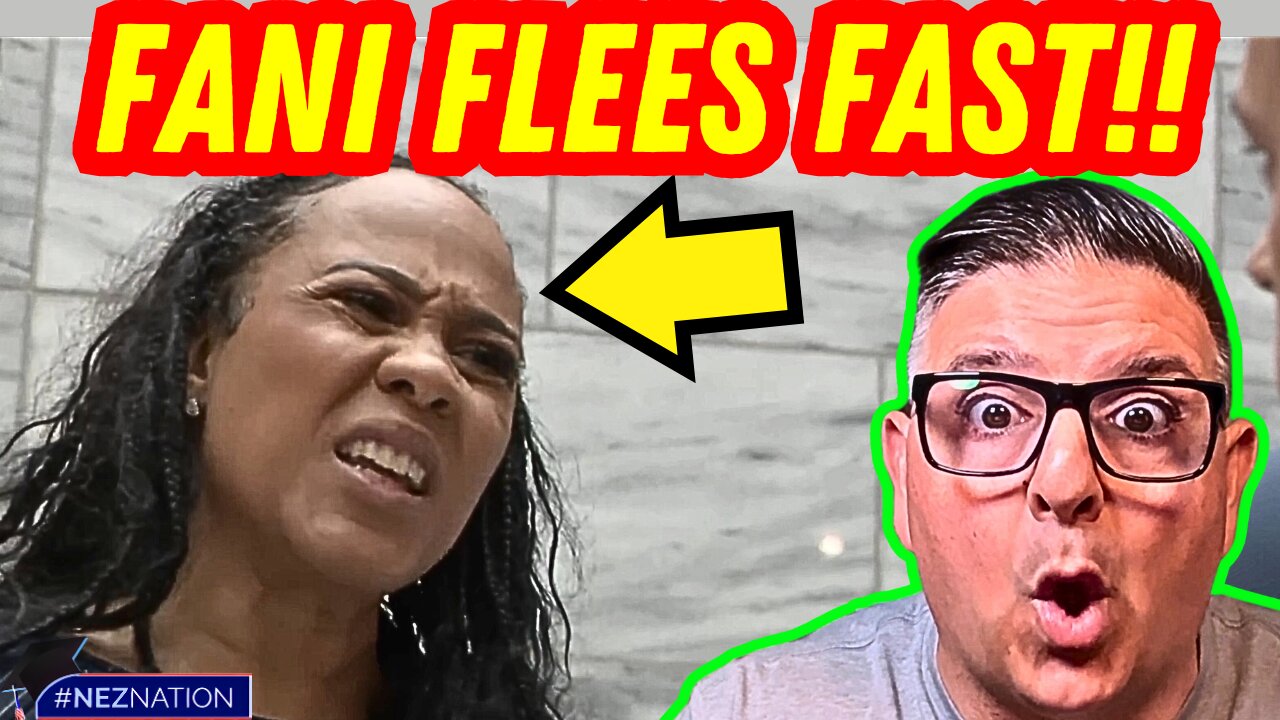 🚨CAUGHT ON CAMERA: Fani Willis RUNS from QUESTIONS in HEATED Showdown!