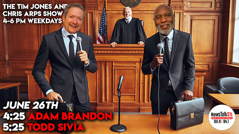 The Tim Jones and Chris Arps Show 06.26.2026 Adam Brandon | Todd Sivia