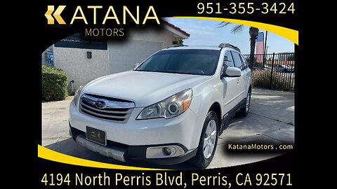 STOCK 671 - 250430KM 2012 Subaru Outback 25i Limited