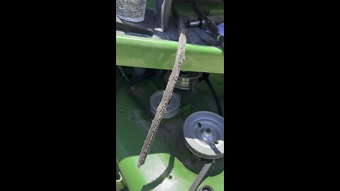 Replacement belt for John Deere S170 riding mower Part 1