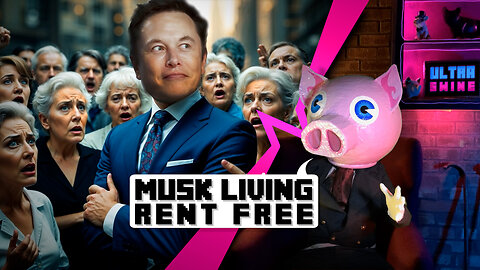 Musk living rent free