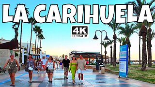 Spain Costa del Sol Torremolinos La Carihuela Walk 🏖️ Relaxing September