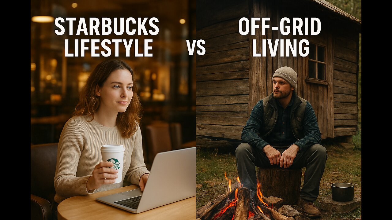 STARBUCKS LIFESTYLE VS OFF-GRID: A CLASH OF LIFESTYLES