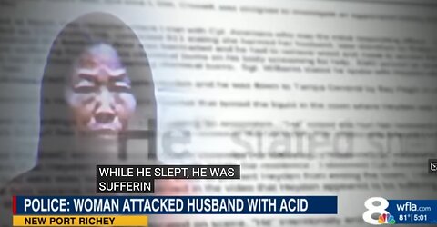 Florida Woman Accused of Pouring Sulfuric Acid on Husband in Shocking Attack