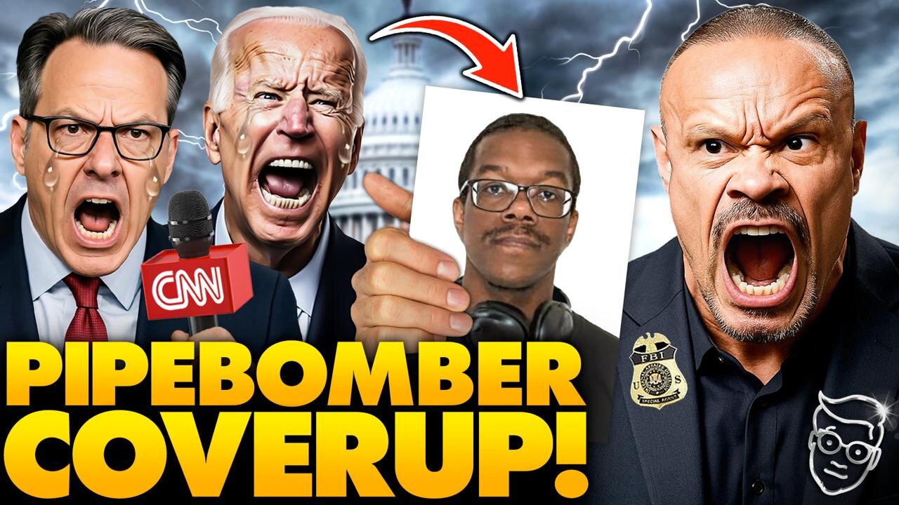 Bongino BLOWS The Doors Off January 6th Pipe Bomber Cover-Up as CNN Calls Black Bomber 'White'
