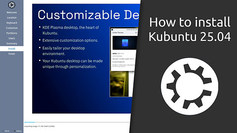 How to install Kubuntu 25.04
