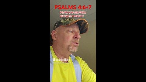 #PSALMS4:6+7 POSTED THIS PRE-ELECTION "BETTER TIMES NOT FOUND IN MAN ! ONLY IN JESUS !"