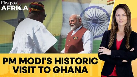 PM Modi Visits Ghana To Meet President Mahama & Address Indian Diaspora | Firstpost Africa | N18G
