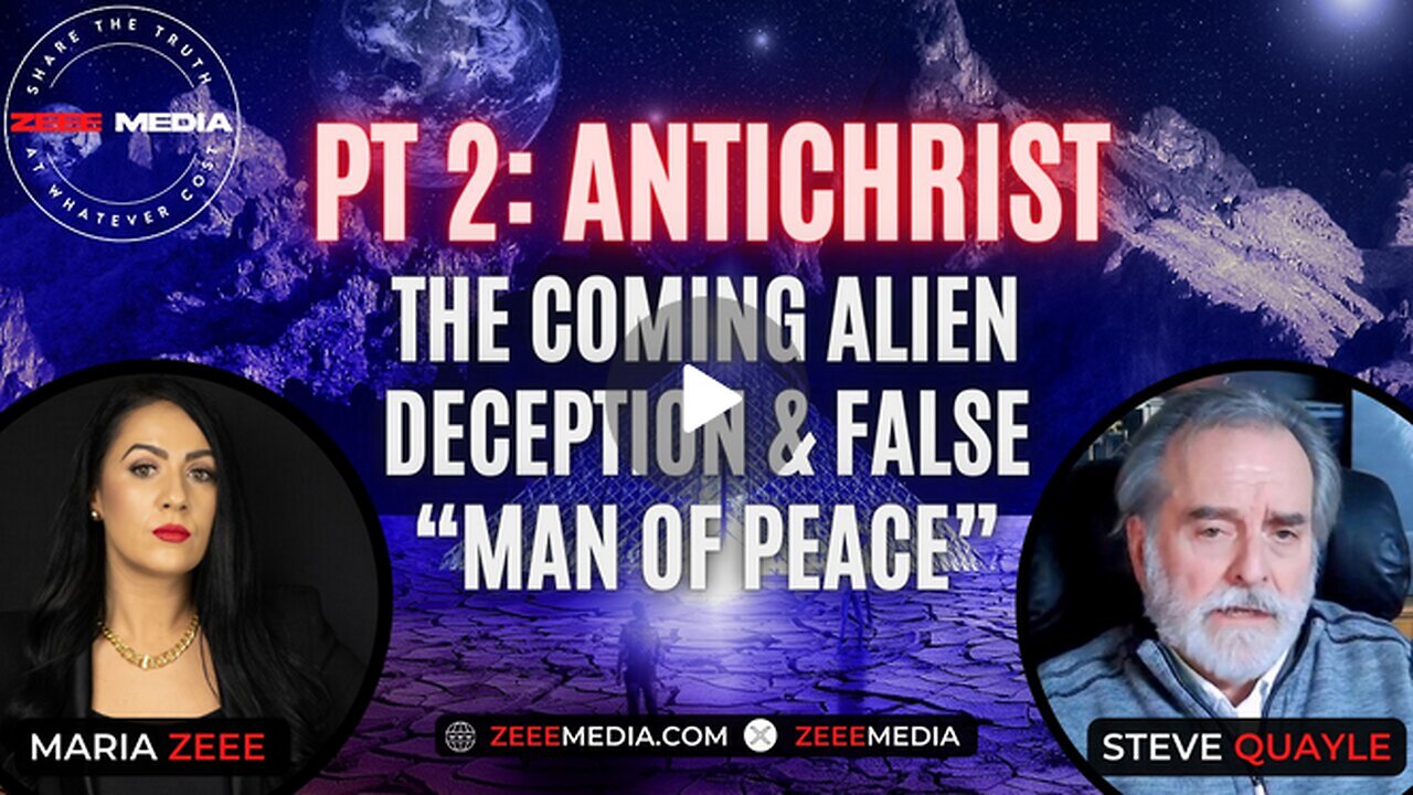 Aliens, Nephilim, Fallen Angels, Demons, AI & False "Man of Peace" with Steve Quayle