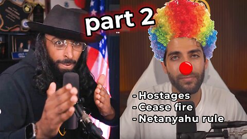 Myron destroys SaharTV's lies on Gazan gen0c!de - part 2/2