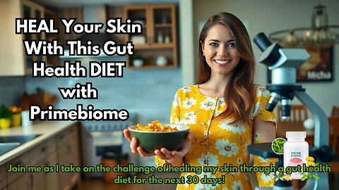 HEAL Your Skin With This Gut Health DIET with Primebiome #skincare