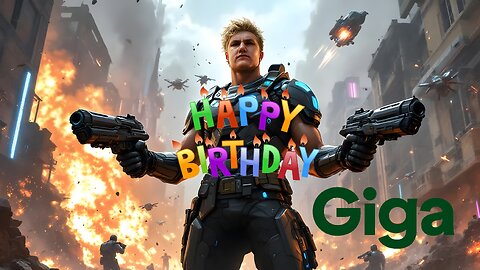 He goes by Giga but his name isn't Chad! Stop by to tell Giga Happy Birthday!🎉🎂🥳🎁