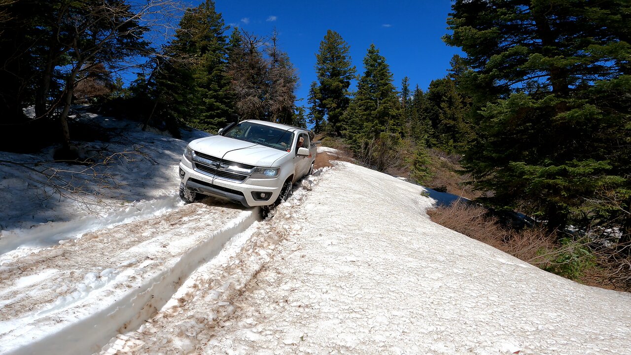 Getting through a snowdrift