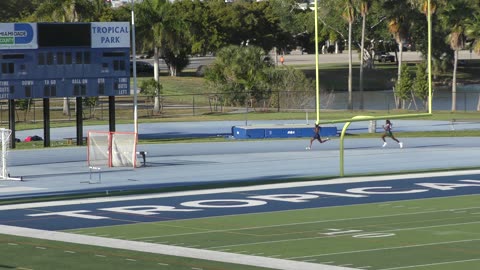 Boys 4x400 Meter Relay Heat 2 Dade County Youth Fair HS Championship 2025 Tropical Park Miami, FL