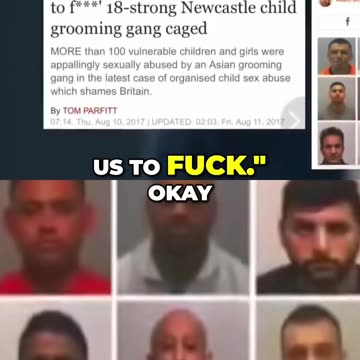 Pakistani racist antiwhite rape gangs