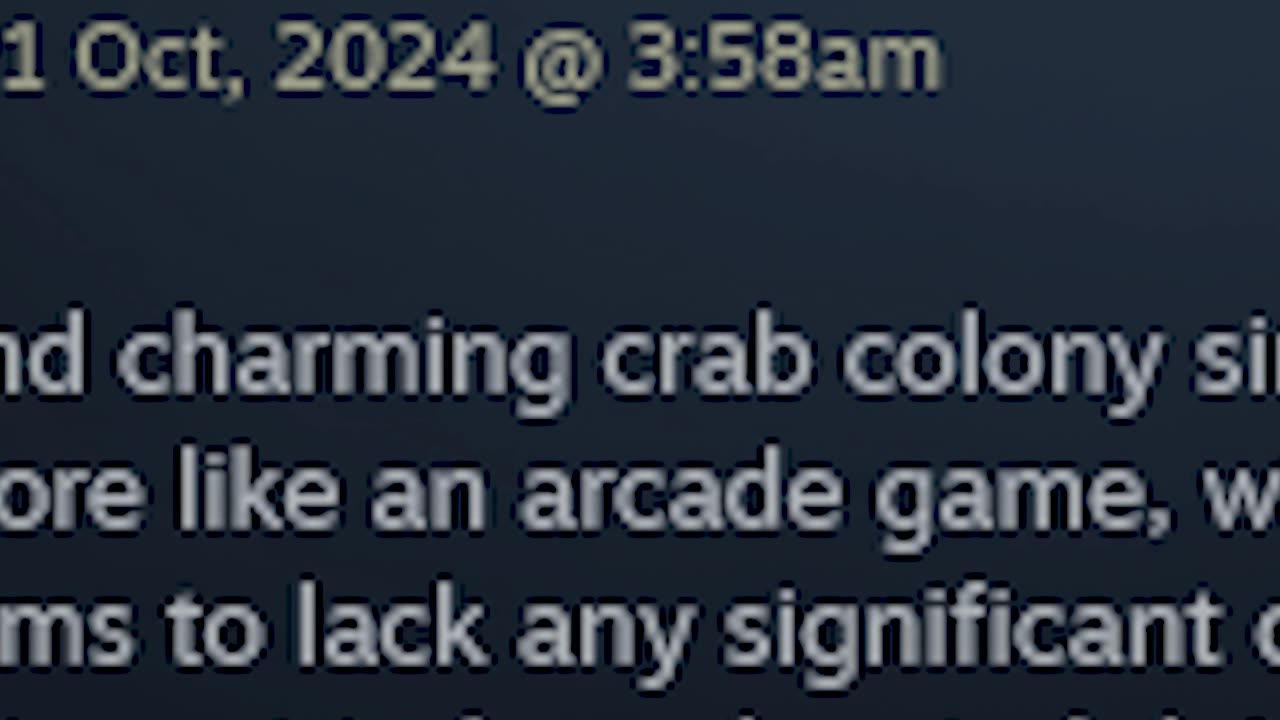 Crab God Steam Review