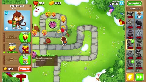Bloons TD 6 Ape Field Hard Round 21