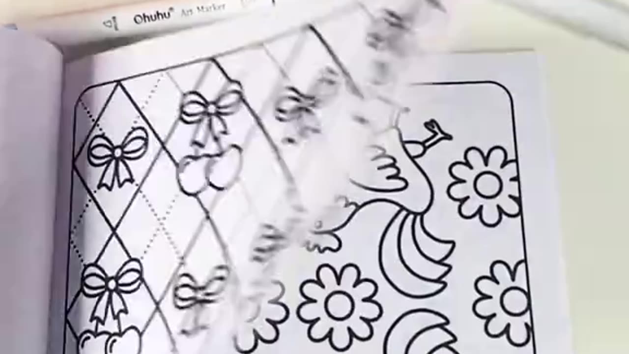 PATTERNS COLORING BOOK — Fast Flip‑Through 🎬