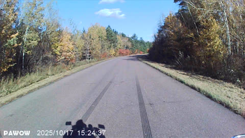 Big Lake Motorcycle Leaf Ride 20251017