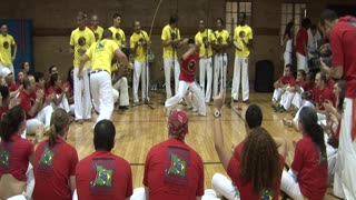 Little Kids get baptized by Brasilian Martial art Masters