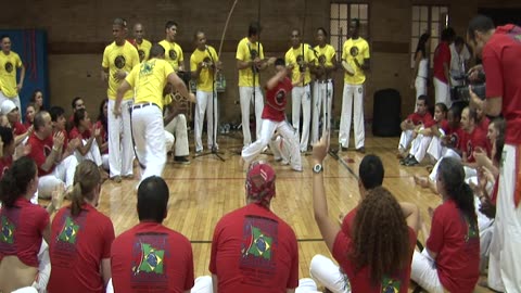 Little Kids get baptized by Brasilian Martial art Masters