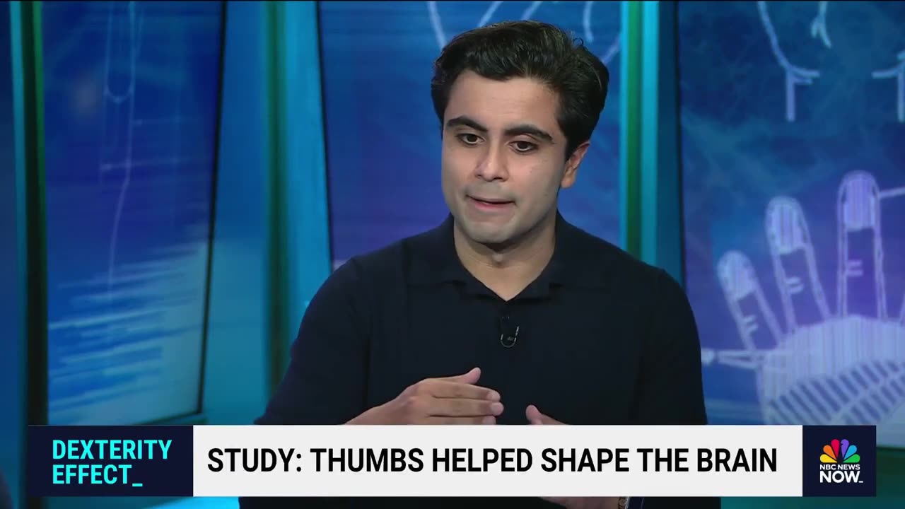 Study shows how thumbs helped shape the brain