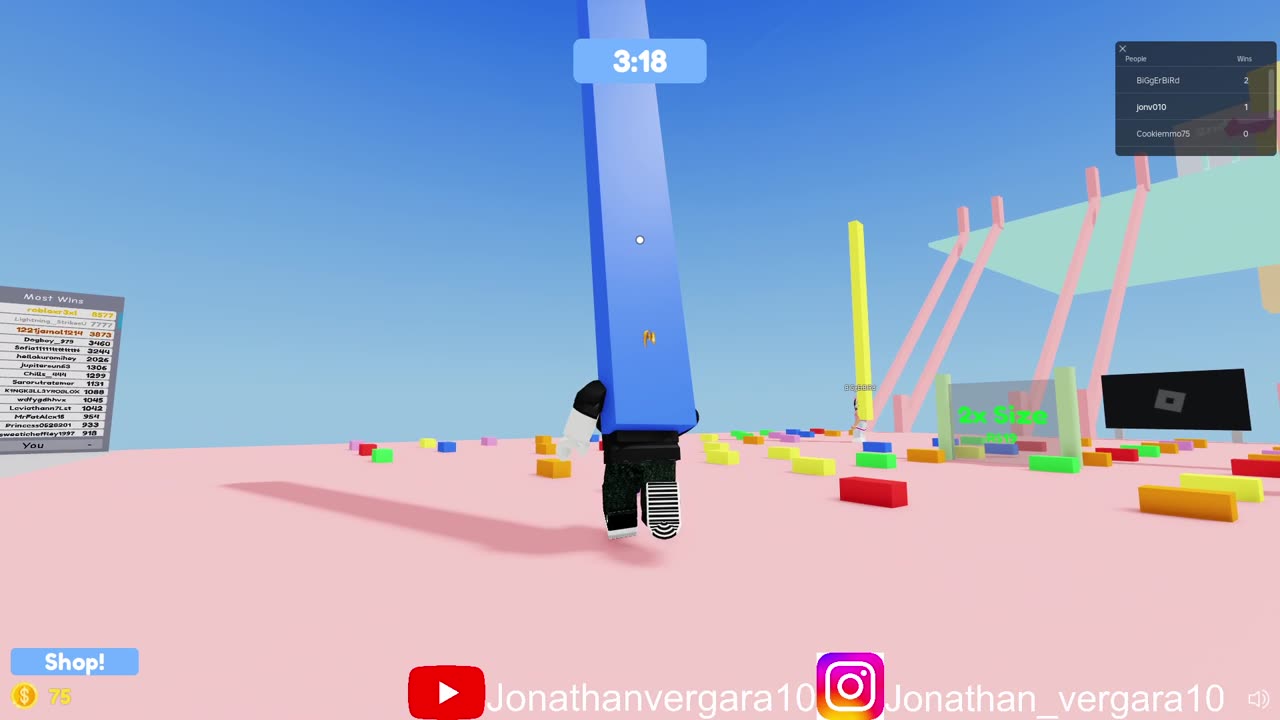 roblox bridge race gameplay