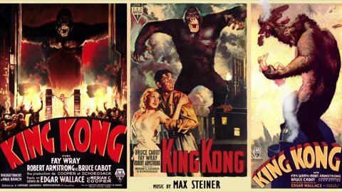 KING KONG (1933) super soundtrack suite - Max Steiner