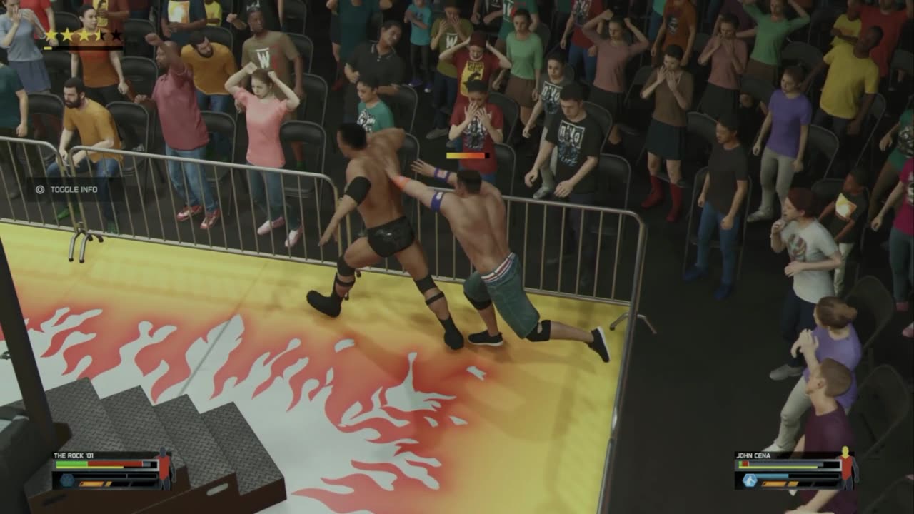 wwe 63 The Rock VS John Cena