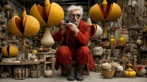 A Very Unusual Town - AI Music Video! FOLLOW for More AI Art & LIKE if You're Hooked!