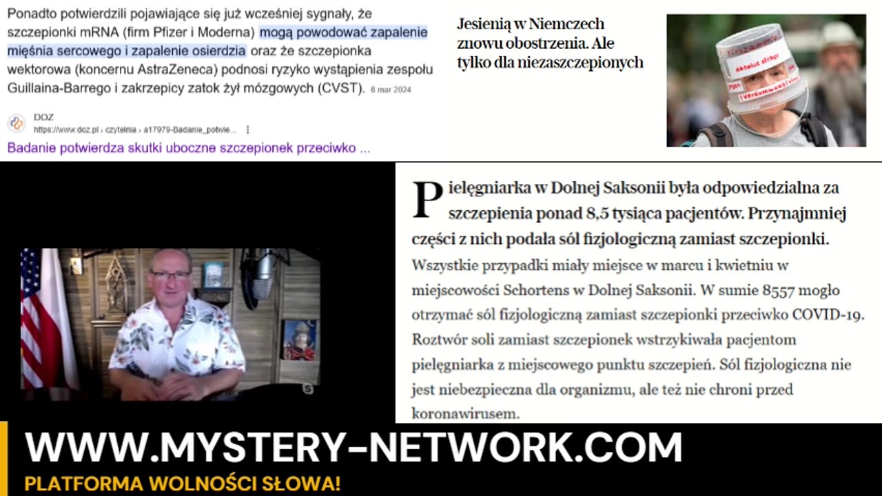 Czy stosowano placebo? Wojciech Cejrowski