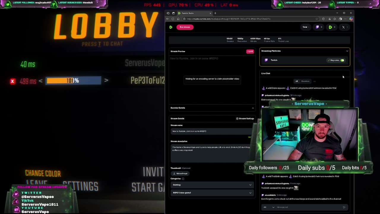 New to Rumble, Join in on some #REPO