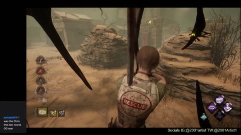 Dead By Daylight playing as Rebecca