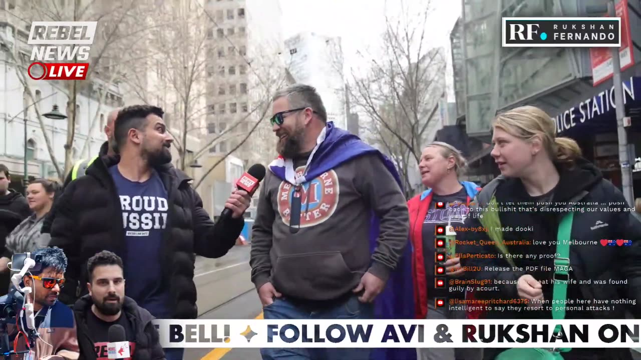 62-March for Australia_Melbourne_31/08/2025_Rebel News Coverage Breakdown