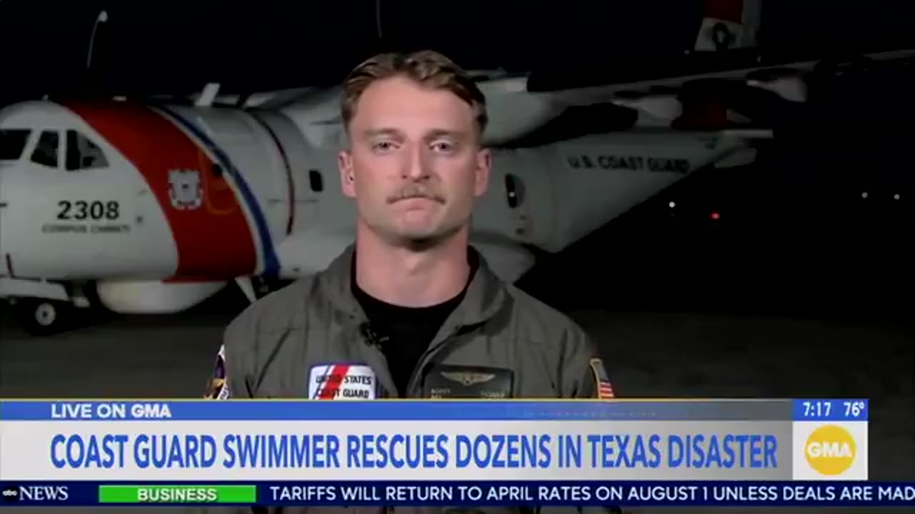 Calm. Cool. Collected. This HERO named everyone on his crew. Said “anyone else would have done samr - He saved close to 200 people! ~ By StormIsUponUsJM 7.09.25