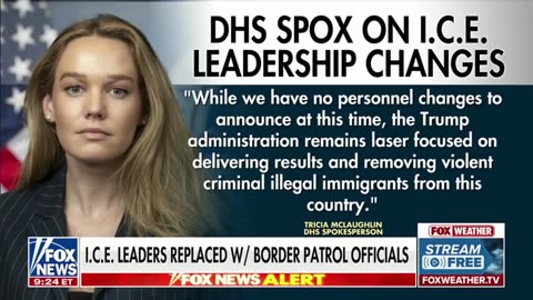 ICE LEADERSHIP CHANGES
