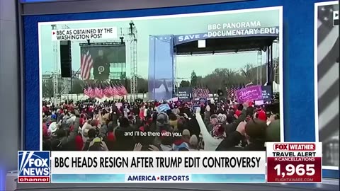 BBC LIES - MISLEADING EDIT OF TRUMP JAN 6 SPEECH VIDEO