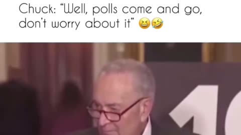 Politics - 2025 Liberal Commie Hypocrisy Gold Chuck Schumer On Trumps Polling Numbers