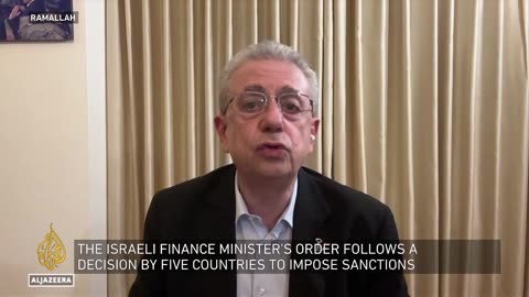 Can Israels finance minister shut down the Palestinian banking system