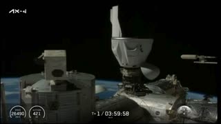 SpaceX Ax-4 Crew Docks with the ISS🚀