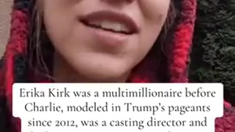 Shitlib conspiracy theory about Erika Kirk