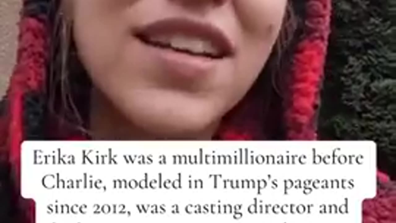 Shitlib conspiracy theory about Erika Kirk