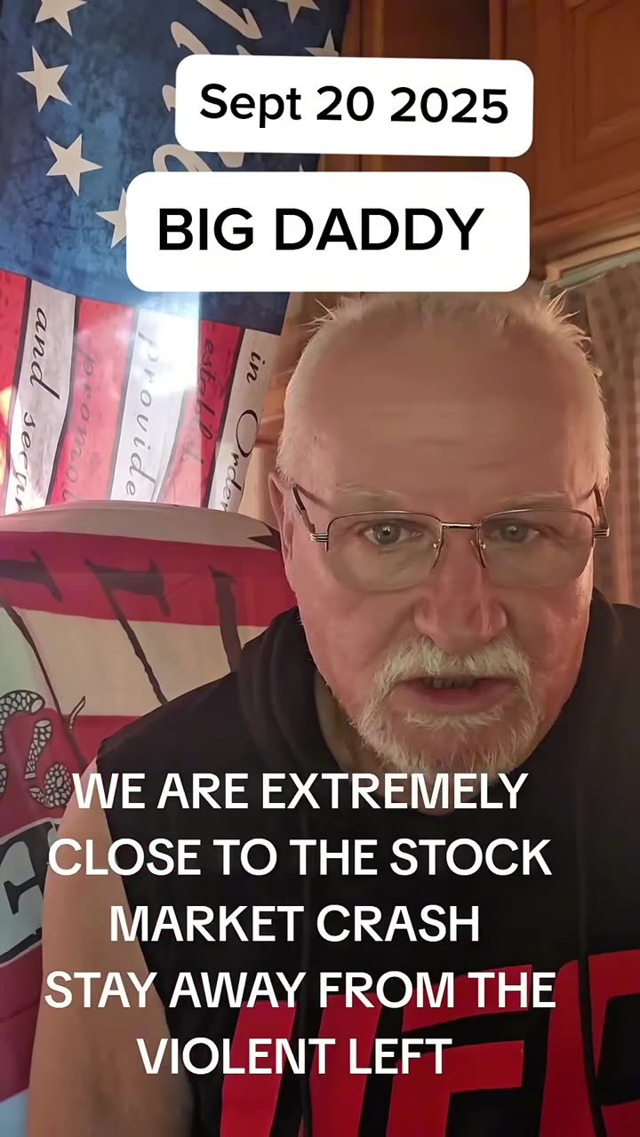 We Are Extremely Close To The Stock Market Crash Stay Away From The Violent Left