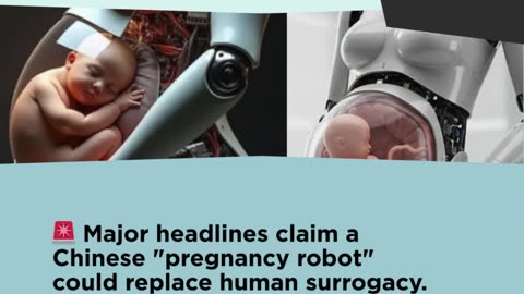 China unveils a “pregnancy robot” to rival surrogacy. Is this the future, or just inflated claims?