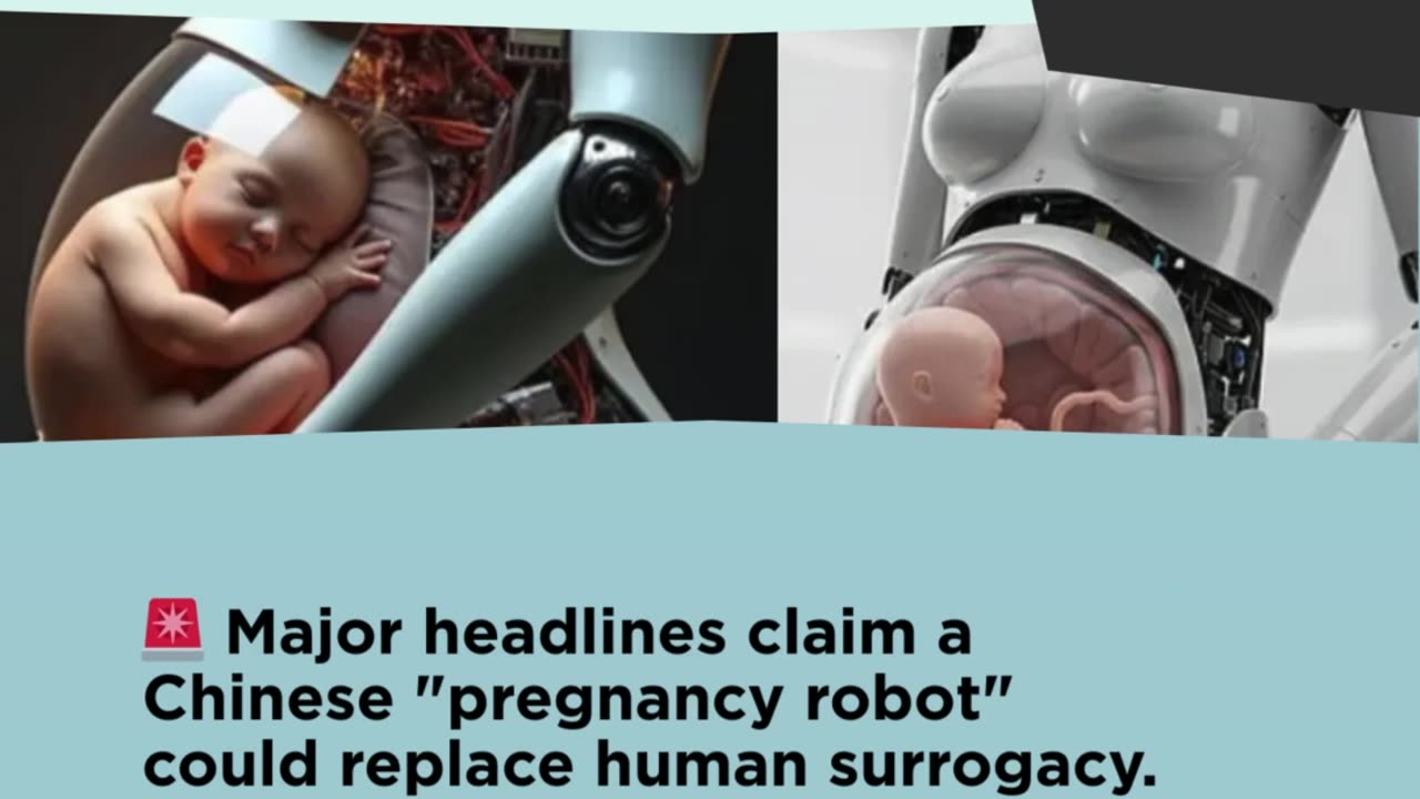 China unveils a “pregnancy robot” to rival surrogacy. Is this the future, or just inflated claims?