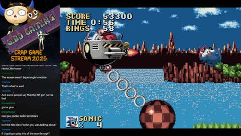 Crap Game Stream 2025 - Sonic the Hedgehog Genesis