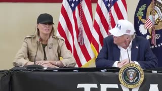 "My deepest sympathy to all of the parents who lost beautiful young souls ❤️😢 - First Lady Melania 7.11.25